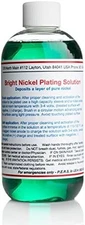 Bright nickel plating solution