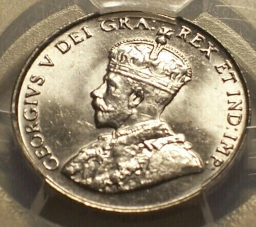 Canada, 1922 George V Five Cent, 5 Cent, PCGS MS 64. 4,794,119 Mintage. - Image 3 of 4
