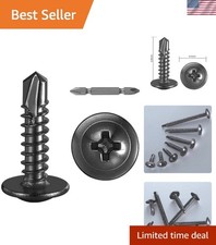 Rustproof Truss Head Self-Tapping Screws 8x3/4" - High Strength  Eco-Friendly