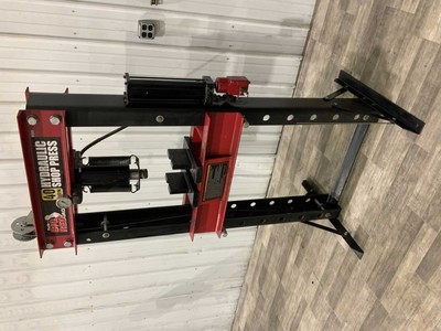 40-TON TORIN HYDRAULIC H-FRAME PRESS: STOCK #80505