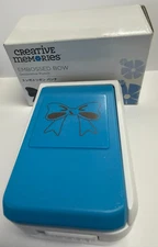 Creative Memories Embossed Bow Decorative Punch **New Open Box**