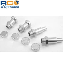Hot Racing HPI Baja 5B 5T 5SC 23mm Aluminum Wheel Hub Adapters BJA23W08