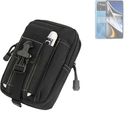 Holster für POCO X4 Pro 5G Zusatzfächer Gürtel-Tasche Schutzhülle Tasche Sle