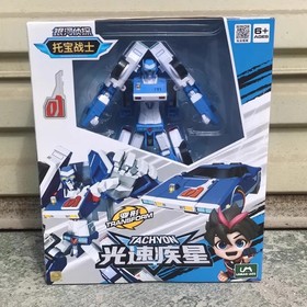 Color Box Tobot Transform Car Action Doll MINI Warrior Car Children's Gift