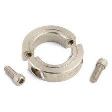 Ruland Msp-24-Ss Shaft Collar, Clamp, 2Pc, 24Mm, 303 Ss