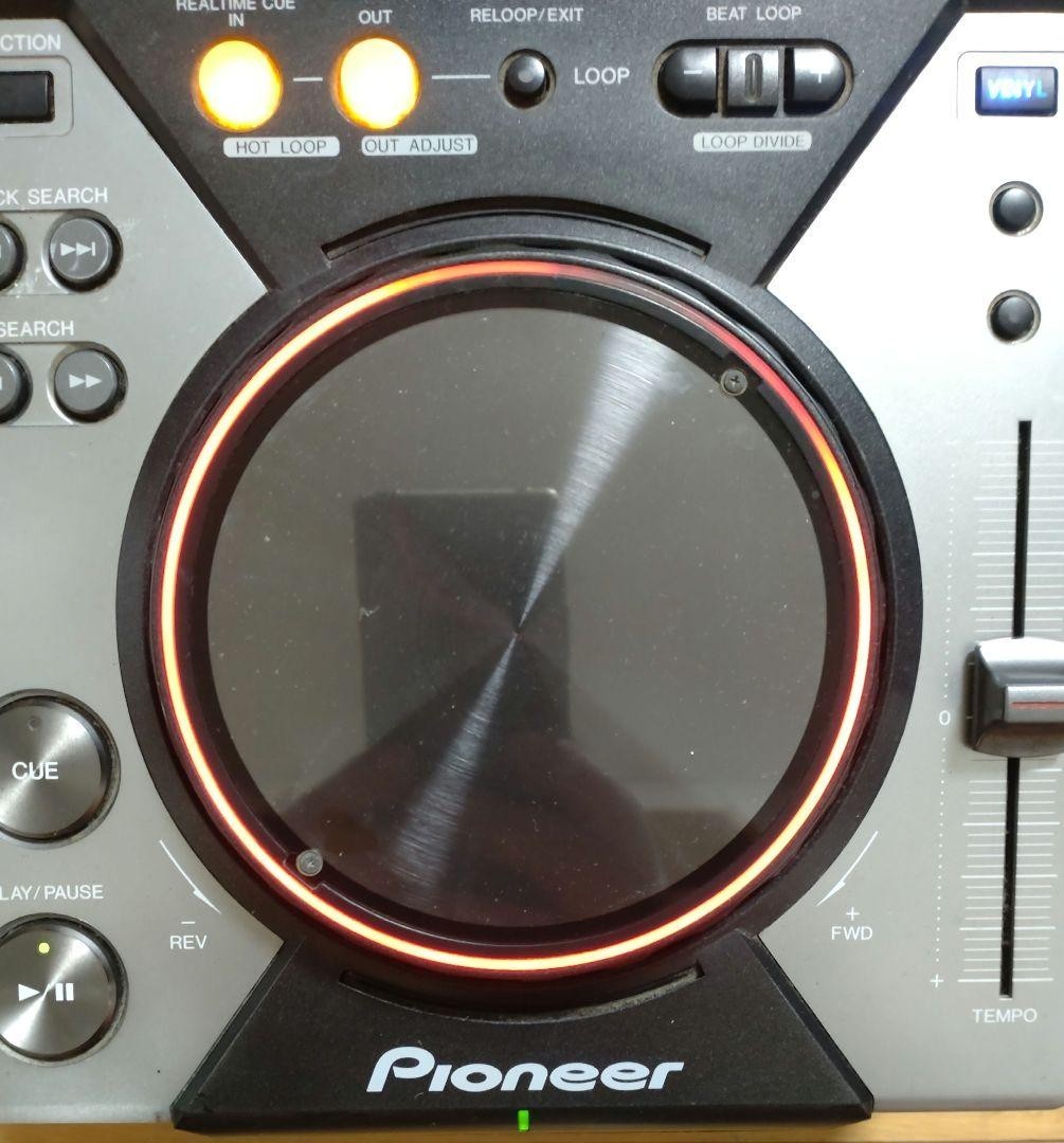 Pioneer CDJ-400 DJ CD/USB Media Player Silver w/ Power Cable