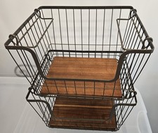 WalmartBetter Homes & Gardens Basket Kitchen Organization, 12.63"x10.63"x8.50"