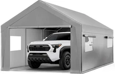 Outdoor 10'x20' Heavy Duty Carport,Car Canopy,Portable Garage,Shed,Party Tent