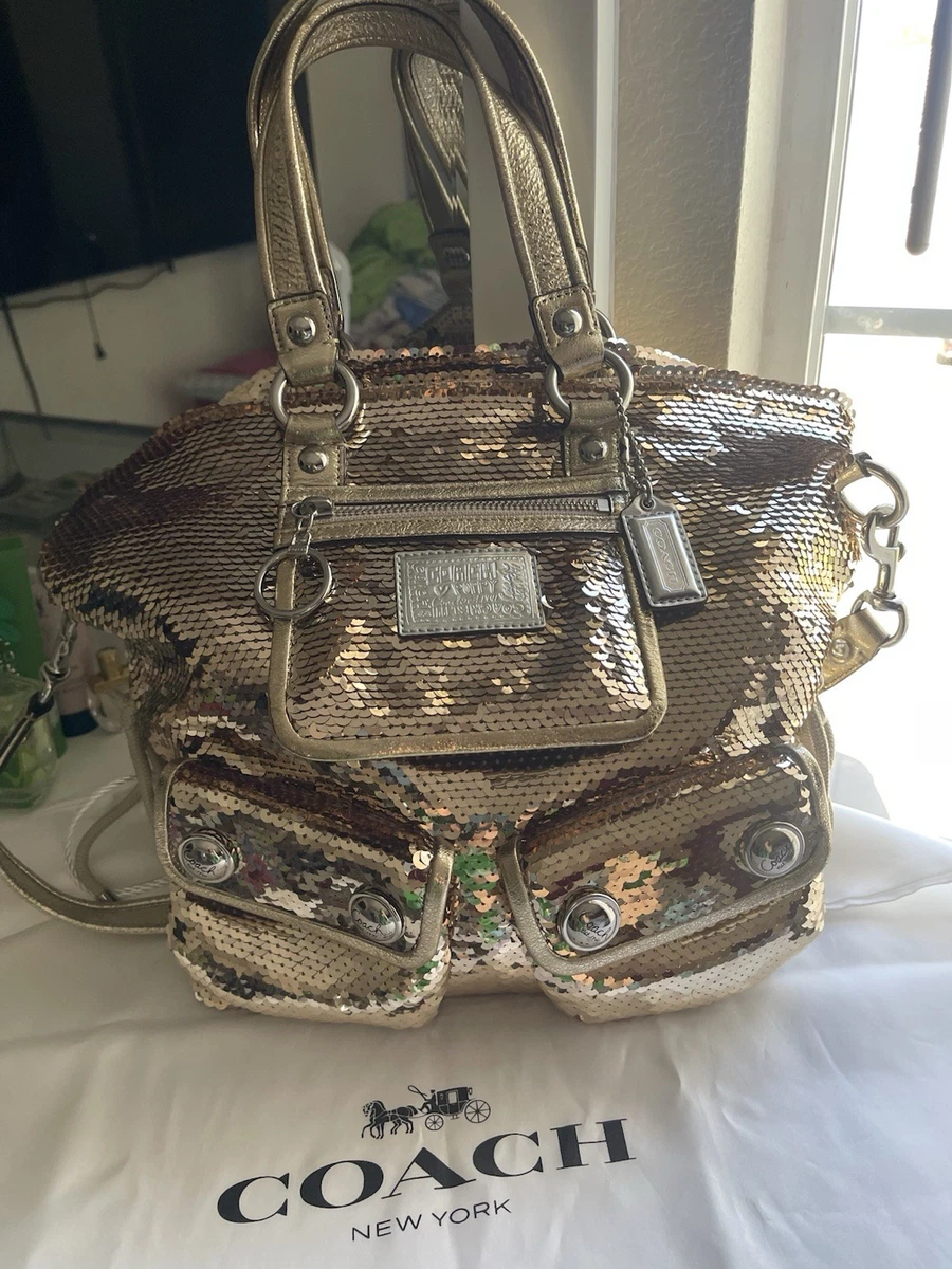 Coach Sequins Gold Bags & Handbags for Women Just Listed 2026