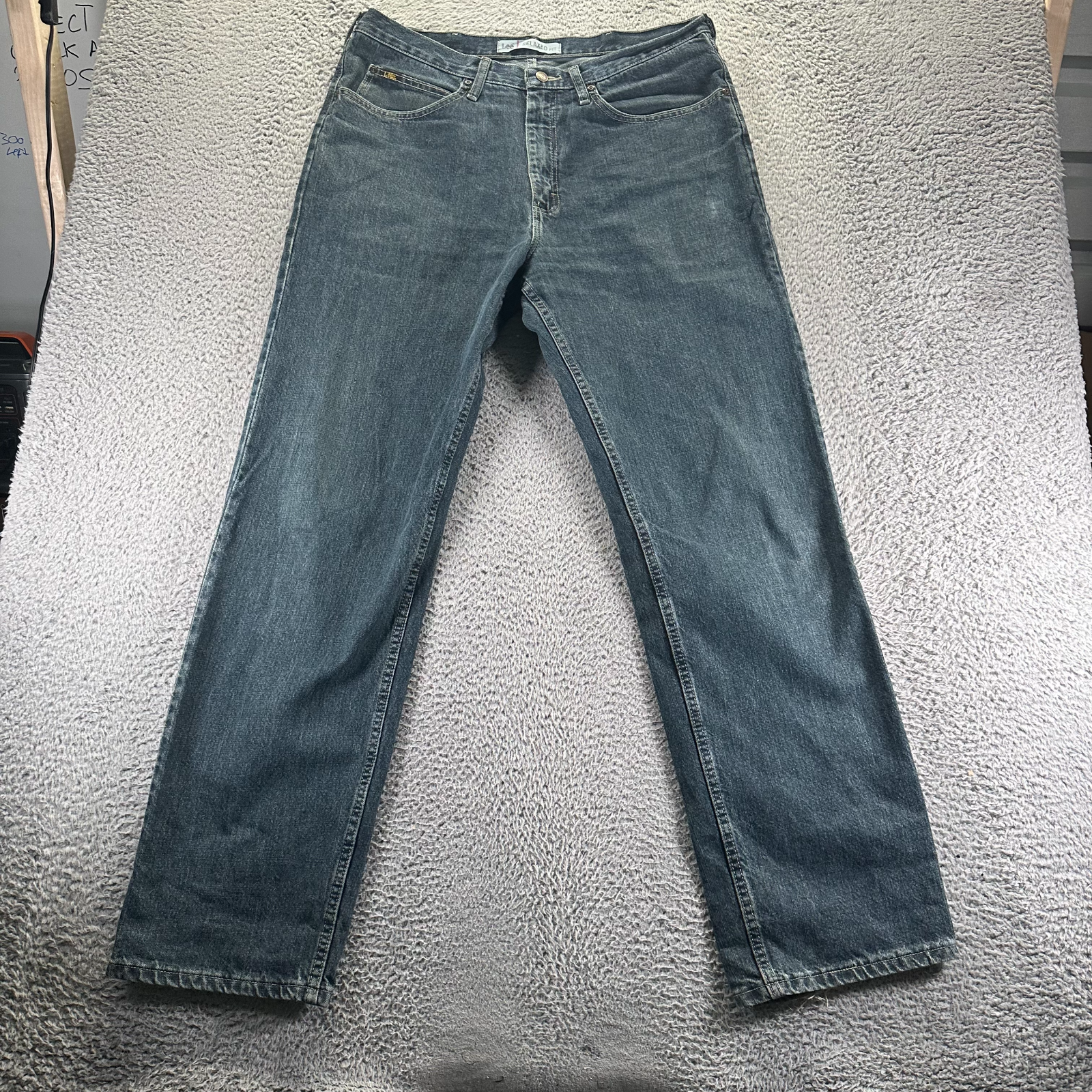 Lee Jeans Blue Denim Straight Leg 36x36