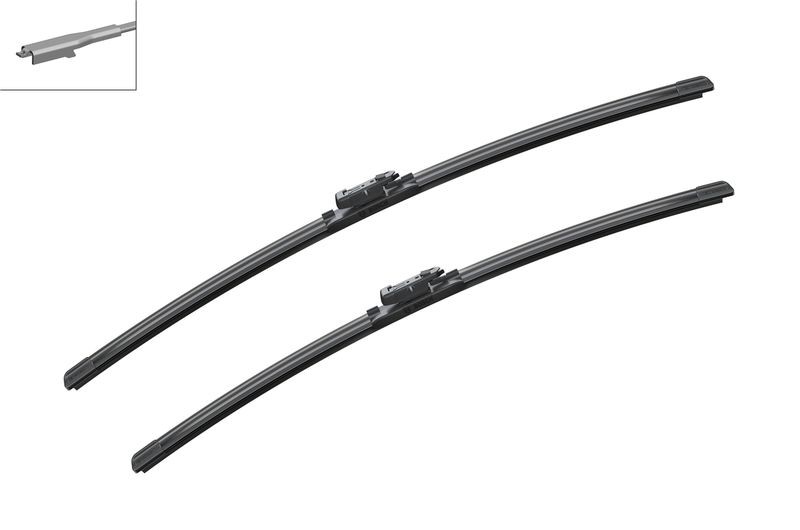 Balai essuie-glace BOSCH 3 397 007 215 en caoutchouc Twin haute durabilité