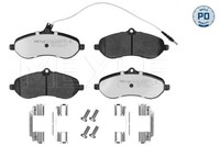 Meyle Bremsbelagsatz, Scheibenbremse MEYLE-PD: Advanced Perform 025 245 9518/PD