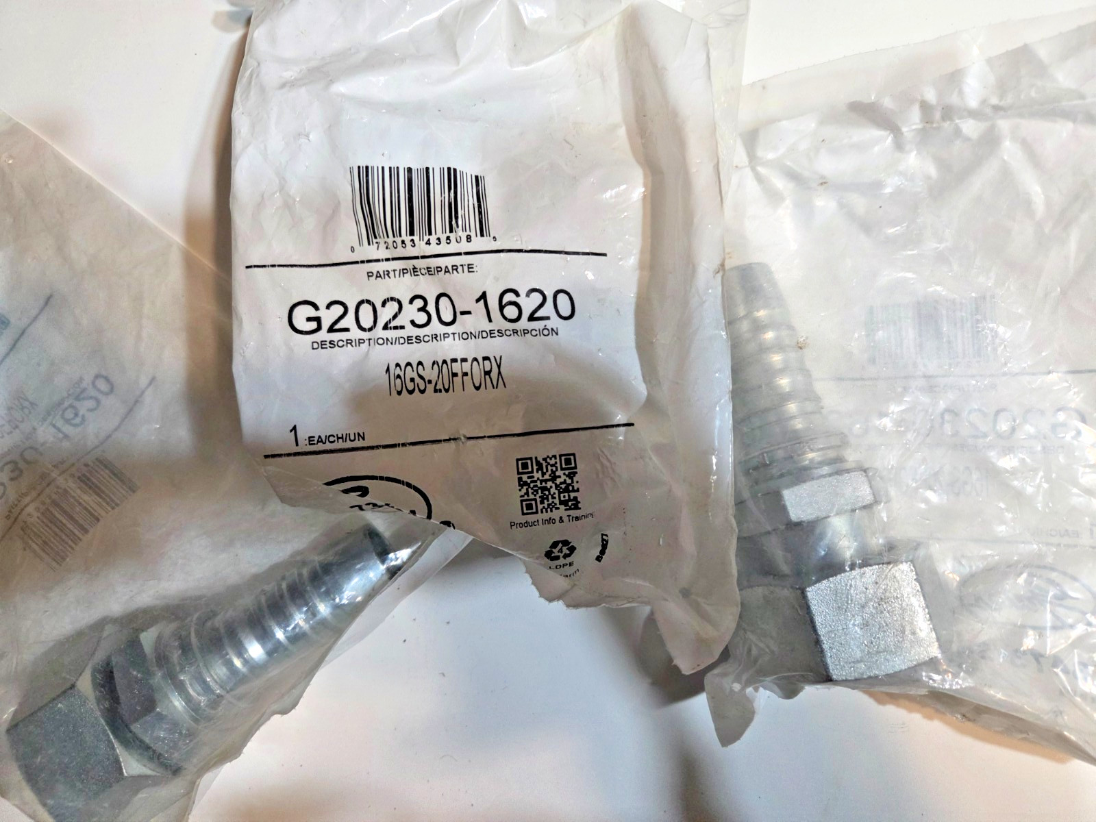 Gates G20230-1620 16GS-20FFORX Lot of 3