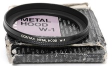 Contax Metal Hood W-1 82mm mint condition