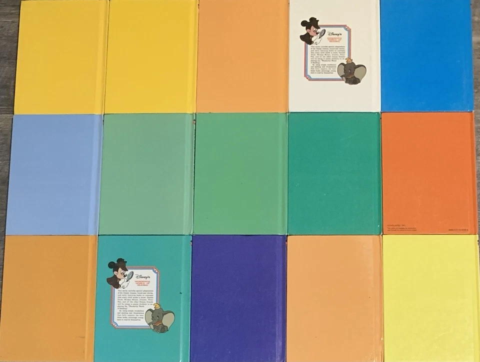 Lot Of 15: 1st Edition Walt Disney’s Wonderful World Of Reading Books Set; GOOD! - Image 2 of 3