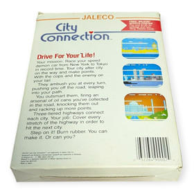 City Connection (NES, 1988) CIB Complete in Box Jaleco Super Clean