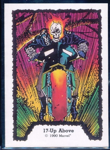 1990 Comic Images Ghost Rider I Trading Card #17 Up Above - Picture 1 of 3