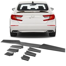 Carbon Fiber Look Car Rear Trunk Spoiler Wing Duckbill For Honda Accord Sedan