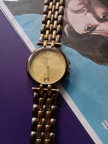 VINTAGE-PIERRE CARDIN Swiss Made Date Watch 1980"s