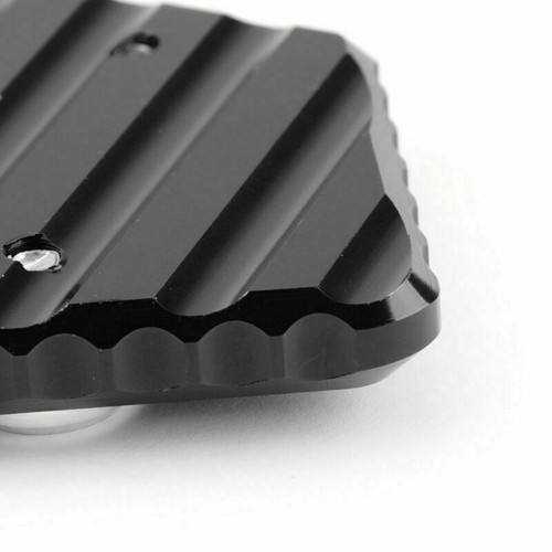 Side Pad Kickstand Stand Extension Plate For BMW K1600 GT GTL 2011-2015 Black - Picture 5 of 6