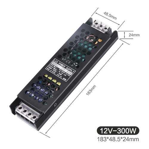 AC240V to DC12/24V 60-400W LED Driver Switch Power supply Transformer LED Strip - Picture 16 of 22