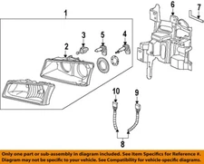 Chevrolet GM OEM Headlight Head Light Lamp-Support Bracket Right 15798922