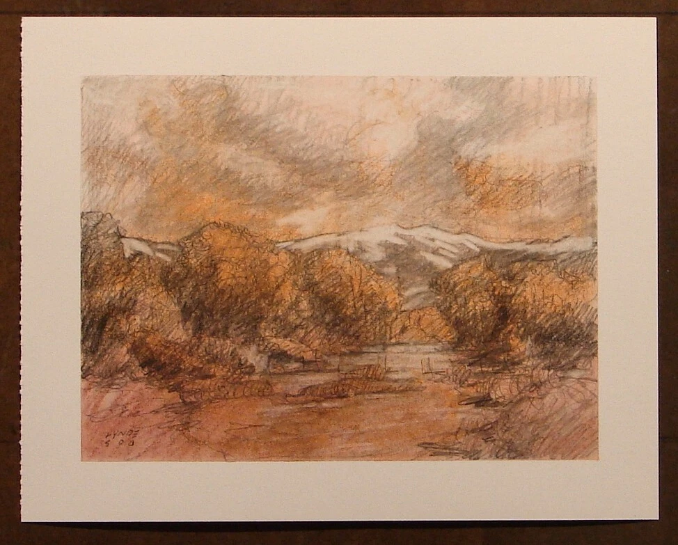 风景艺术粉彩图画| eBay