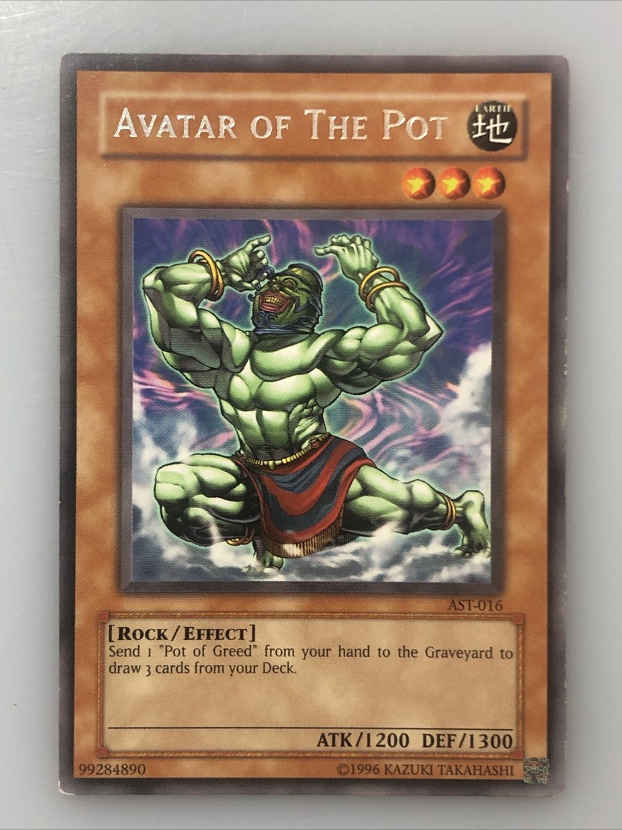 Yu-gi-oh! AVATAR OF THE POT 1st Edition AST-016 RARE Yu-Gi