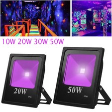 IP66 LED UV Blacklight Ultraviolet Flood Light Glow in Dark Spotlight for Curing