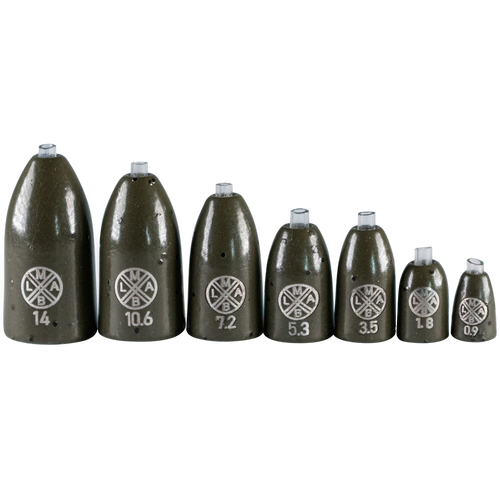 Tungsten Bullet Weight Gewicht LMAB 114 g Texas Carolina Finesse Rig