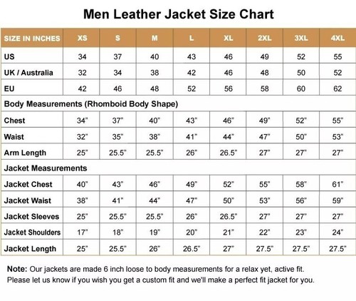New Men's Black Lambskin Leather Jacket Motorcycle Lambskin Red Strip on Sleeve - Picture 4 of 4