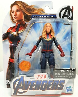 Captain Marvel Marvel Avengers Endgame Hasbro inch Action