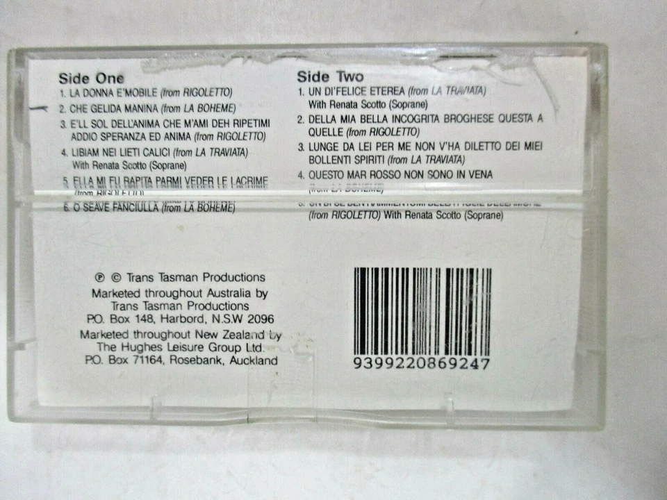 A Evening With Pavarotti Starburst Records Trans Tasman Productions - Image 4 of 4