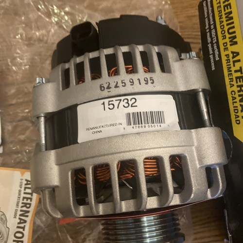 For Chevy Silverado 2500 HD 07-14 FVP15732 Remanufactured Alternator-NEW - Picture 2 of 11