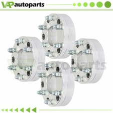 4pc 2 Wheel Adapters 5x5 To 6x5.5 For 6 Lug Rims On 5 Lug Chevy Gmc Hubs 14x1.5