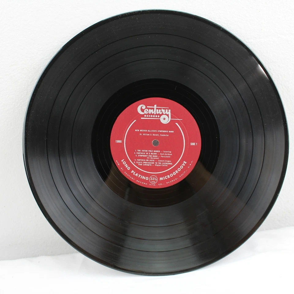 New Mexico All-State Bands Ray Tross Floren Thompson Revelli LP VG+ 15866 - Image 4 of 4