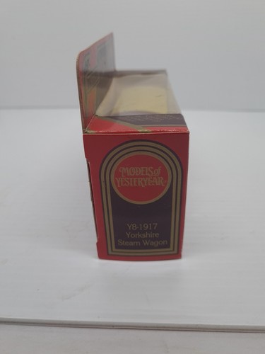Matchbox Models of Yesteryear Y-8 1917 Yorkshire Steam Wagon Johnnie Walker NEW - Picture 7 of 8