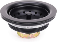 3-1/2 Inch Kitchen Sink Stainless Steel Basket Strainer Water Stopper with Drain