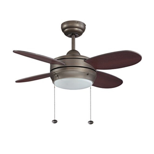 Litex E Mlv36bnk4lk1 Maksim Collection 36 Inch Ceiling Fan With