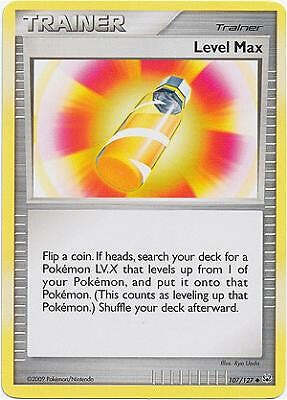 Pokemon Platinum Edition Uncommon Card - Level Max 107/127 - Picture 1 of 1