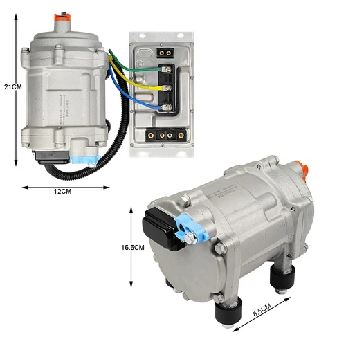 Aire acondicionado 12V 12000BTU mini split CC bajo ruido para semirremolques auto autocaravana furgonetas - Imagen 9 de 15