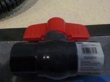B K- PVC Threaded Ball Valve 1/2" part no. 107-103