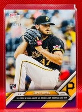 Jared Jones - RC 🔥Purple 04/25🔥 2024 MLB TOPPS NOW Card 258 - Pirates🏴‍☠️