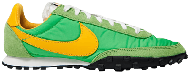 nike waffle racer green