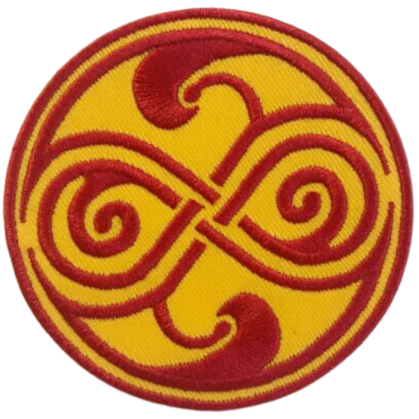 Doctor Who Rassilon Embroidered Iron-On Sew-On Patch