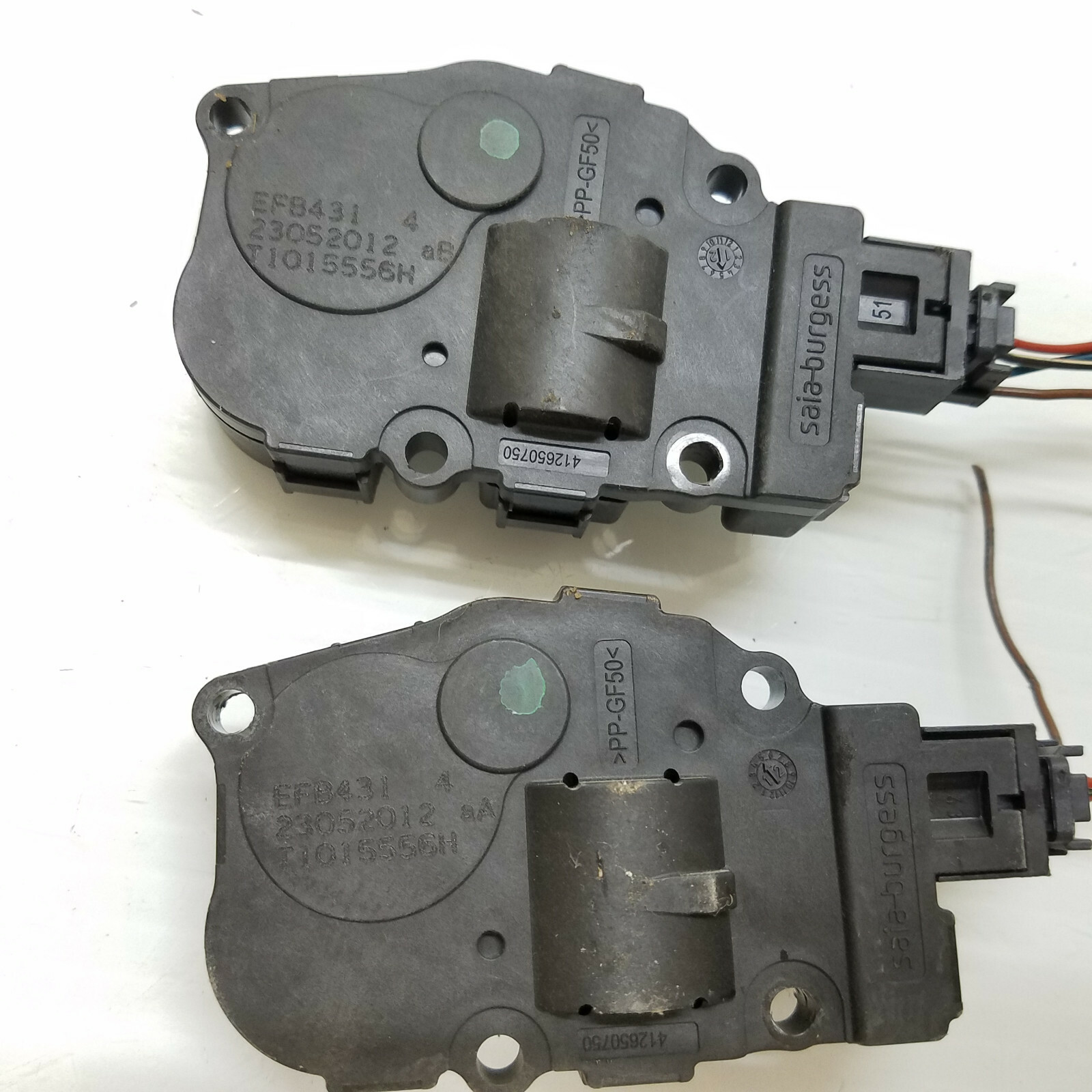 20112013 BMW 328i 335 E92 COUPE AC HEATER BLOWER BLEND DOOR ACTUATORS PAIR OEM eBay