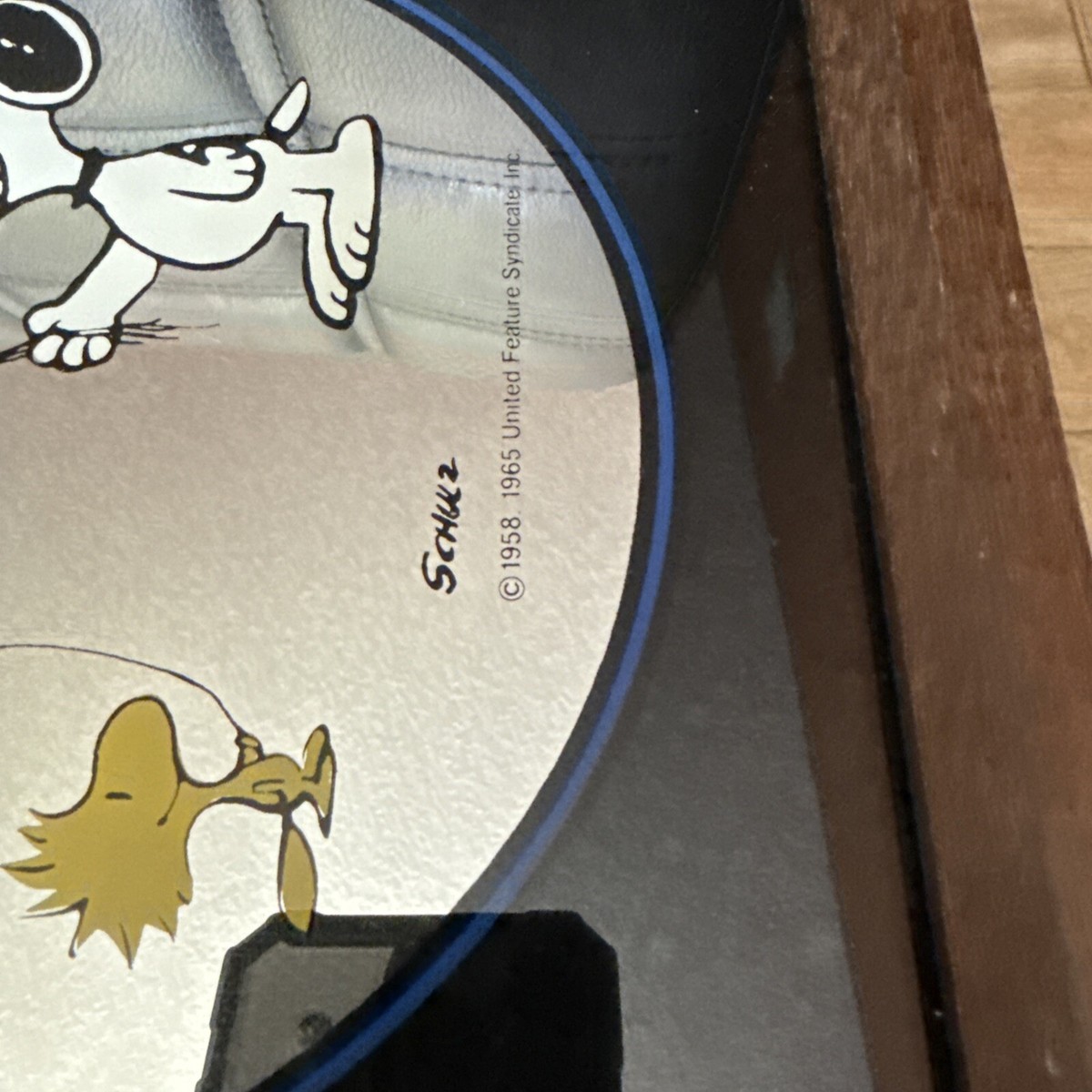 VTG Snoopy & Peanuts Mirror w/Balloons Love 1958-1965 Schulz VTG Snoopy & Peanuts Mirror w/Balloons Love 1958-1965 Schulz