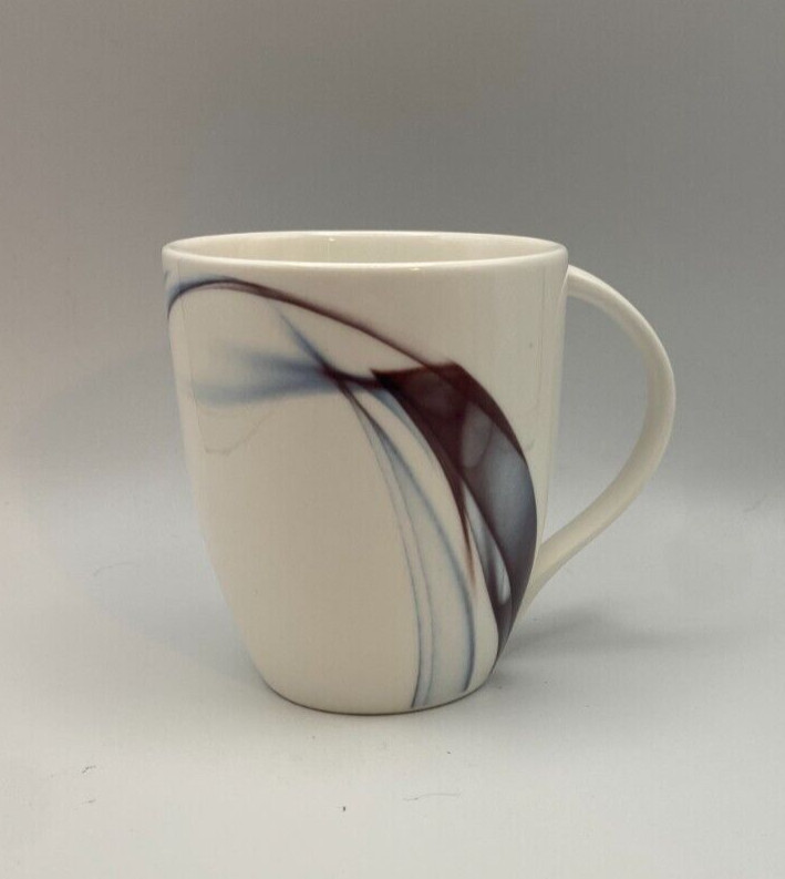 Mikasa Kya Coffee Tea Mug Purple Blue Swirls
