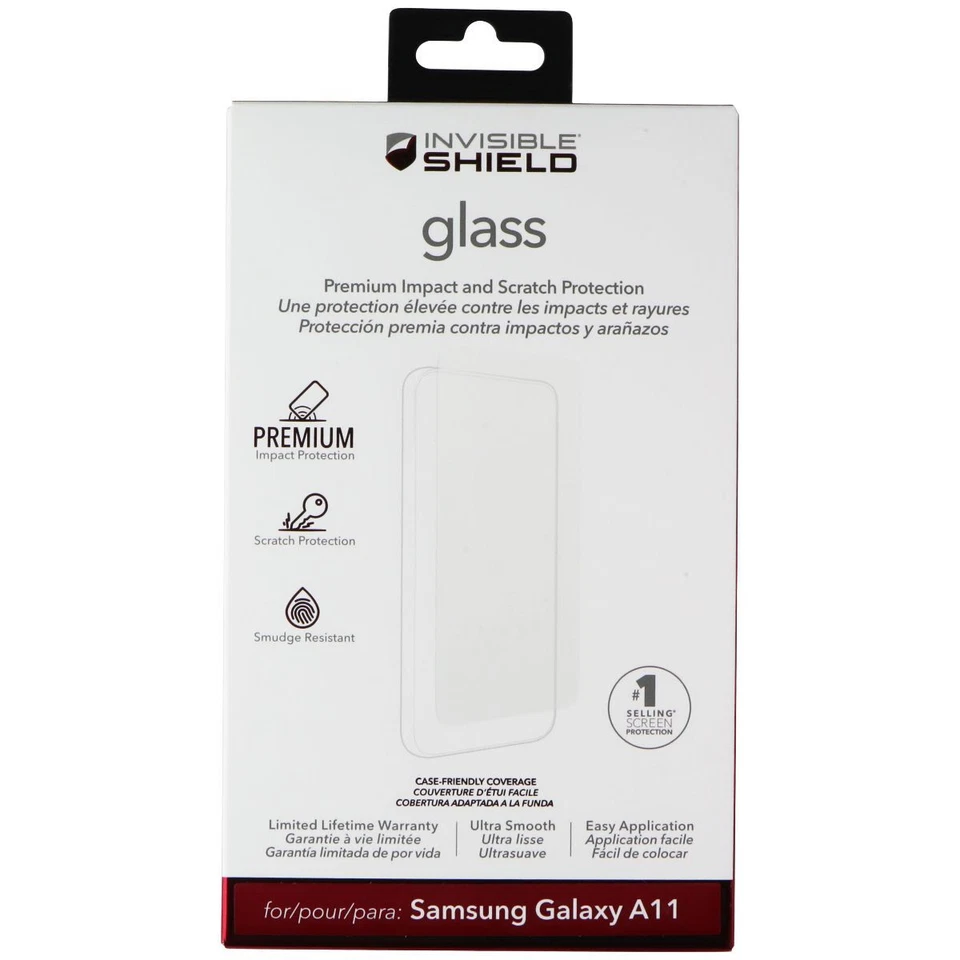 ZAGG Invisible Shield Verre Série Protecteur D'Écran Pour Samsung Galaxy A11 - Photo 1/1
