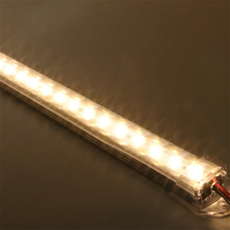 SMD 5630 50pcs Bar Rigid LED light 0.5m 36leds 12VDC U Aluminum Shell + PC Cover - Image 3 of 4